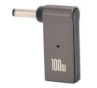 PD 100W 5A USB C Tipo C Femmina a Maschio Adattatore da PD a CC per Laptop 3.5x1.35mm Adattatore di Ricarica Rapida Portatile in Lega di Alluminio