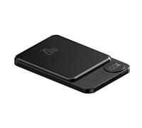 PD 20w Magnetic Power Bank 10000mah, Aluminum Alloy 15w Wireless Fast Charger, for Mag-safe Portable External Battery, Compatible with Iphone14 13 12/13 12 Mini/Pro/Max/14 Plus (10000mAh,Black)