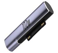 PD - Adattatore da USB tipo C a CC, 15 V, 6,33 A, 102 W, tipo PD, da USB C a superficie, realizzato per Microsoft Surface Book 2 1, Surface Laptop 3 2 1, Surface Pro X Pro 7 Pro 6 Pro 5 Pro 4