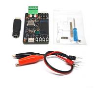 PD Alimentatore di rete regolabile 20 V 3 A alimentatore di rete con TFT LCD Dual Control CC per uscita Cv USB virtuale seriale per laboratorio elettronica test misurazione officina sviluppo (cavo di