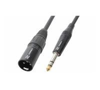 PD Connex - Cavo audio XLR maschio/jack 6,35 stereo, 0,15 m, ideale per collegare gli altoparlanti audio