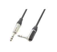 PD Connex- Cavo jack 6.35 maschio stereo/jack 6.35 maschio stereo angolato, 3 m