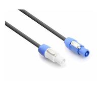 PD Connex CX15-07 Cavo di prolunga connettore di alimentazione M-F 0,75 m - Cavo professionale 3-core PA Speaker Amp Link, maschio a femmina, conduttore da 1,5 mm, qualità flessibile, DJ Stage Gear