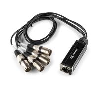 PD Connex CX190 Stage Box - RJ45 su 4 splitter XLR maschio - 70 cm