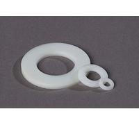 PD® Rondelle plastica M12 (DIN 125 A/ISO 7089) | Rondelle in Nylon PA | Dischi in plastica poliammide con diametro esterno ridotto | 10 pezzi