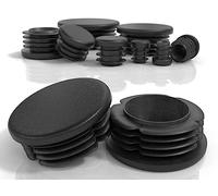 PD Tappi lamellari rotondi da 60 mm per tubi rotondi (diametro esterno), tappi terminali in plastica PE, tappi per tubi da 60 mm per copertura di tubi di acciaio, tubi in acciaio inox e tubo di