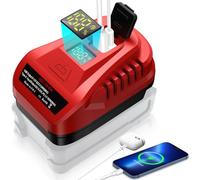 PD100 W per Einhell batteria USB da 18 V, con caricatore di tipo C per cellulare e fonte di alimentazione di tipo C, può ricaricare la batteria per PXBP-300 PXBP-600