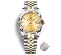 PD1645 Orologio da uomo 43mm Movimento automatico 100M resistente all'acqua, acciaio inossidabile, specchio zaffiro, orologio sportivo business.