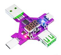 PD3.1 28V Tensione Trigger Meter per Test Protocollo di Ricarica Veloce, Supporta PD3.0/2.0 .0/2.0, 5-28V Rilevamento di Uscita con Corrente e Vol