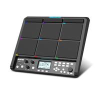 PD708 Sample Pad Percussioni e Campionamento Strumento con 9 Drum Pad per performance dal vivo, oltre 1000 suoni integrati, 32 GB di memoria, FX integrato, LED personalizzabili