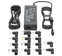 PD90W Caricabatterie universale per computer portatili 15V 16V 18,5V 19V 19,5V 20V Adattatore di alimentazione, per Lenovo IBM ASUS HP Dell Acer Gateway Samsung Sony Fujitsu Toshiba JBL LG Serie LCD