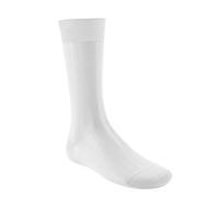 PDA Calzino corto 335 C uomo canaletto con treccine 100% Cotone Filoscozia interno - 100% Poliamide esterno scatola da 3 paia x colore o da 6 ass. original (IT, Numero, 42, Regular, Regular, Bianco)