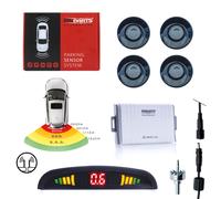 PDC Park Assist Posteriore 4 Sensori Wireless Display Radio Retrofit Nero
