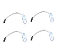 PDC Parking Sensor Per Lexus Rx350 3.5L GSU35 2GRFE 1883004110 | 2006 2007 2008 Sensore Parcheggio PDC Sensor Controllo Distanza Radar Di Retromarcia Di Parcheggio(White,4pcs)