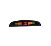 PDC Reverse Parking Senso Kit sensore parcheggio LED per auto con display digitale accurato 4 radar della distanza degli ostacoli per la maggior parte auto Paraurti Sensore oggetto(Grey)