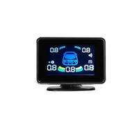 PDC Reverse Parking Senso Sensore Parcheggio Per Auto Radar Retromarcia Supporto Anteriore E Posteriore Avviso Sonoro/cicalino Con 8 Parcheggi Paraurti Sensore oggetto(Black)