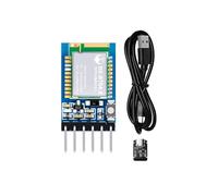 PDDAXLQUE DX-BT08-E Kit di sviluppo facile da usare SPP3.0+BLE4.2 Modulo Bluetooth doppio 10kb/s 75m UART distanza di trasmissione comandi AT (DX-BT08-E SET)