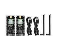 PDDAXLQUE DX-LR20 LLCC68 Chip Developer SET Support Air Wake-up 8km 22dBm UART LoRa SpreadSpectrum Technology 868/915mhz Modulo RF LoRa (DX- LR20-900-SET* 2 PCS)