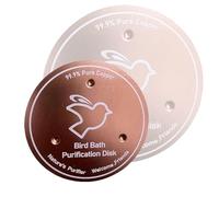 PDDBKTEI oiseaux Piscine Plaque Cuivre propre Durable Maison sûr Nature extérieur Cour Stable Pratique délicat décoration Cadeau