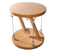 Pderlous Tensegrity Tavolo, Tensegrity Struttura Scienza Giocattolo Tensegrity Ornamenti da tavolo Decorazioni per la casa Giocattolo da scrivania per adulti Colore Legno