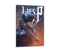 PDEWFCHX Lies of P Action Games, poster decorativo da parete su tela, stampa artistica su tela, poster decorativo moderno per camera da letto, per camera da letto, 40 x 60 cm