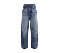 PDF Channel Blue Cotton Relaxed Fit Jeans - W32