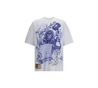 PDF Channel White Cotton T-Shirt - S