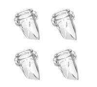 PDFans 4pcs Duckbill Valve Indossabile Tiralatte Parti di Ricambio Compatibile con Mommed S21/S19/S18 Elettrico Elettrico Tiralatte Accessori