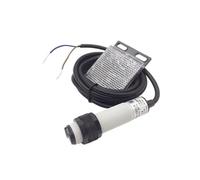 PDFEswm M18 Interruttore fotoelettrico a riflessione AC No 2 Fili Aperti Sensore fotocellula a infrarossi con riflettore a Specchio Distanza 2 m