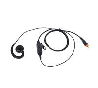 Pdflie CLP1010 CLP 1040 Cuffie acustiche CLP1060 CLP446 Walkie Talkie cuffie con microfono PTT per Motorola CLP Series bidirezionale radio (1 filo C girevole)
