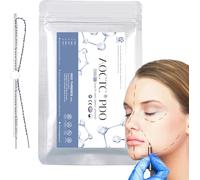 Pdo - Fili dentali per sollevamento occhi Fox, 21 G60 mm, filo dentale Pdo con ardiglione per lifting, 20 pezzi