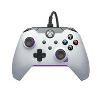 PDP 049-012-WPR accessorio per videogiochi Viola, Bianco Joystick analogico/digitale USB PC, Xbox, Xbox One X, Xbox Series S, Xbox Series X - Nouvo