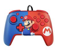 PDP Mario REMATCH Blu, Rosso USB Gamepad Nintendo Switch, Nintendo Switch OLED