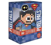 PDP 878-029-NA-SPM Pixel Pals DC Comics Superman Collectible Lighted Figure, Red