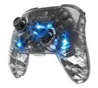 PDP Afterglow Gamepad Nintendo Switch Nero, Trasparente [500-137-EU]