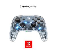 PDP Afterglow Gamepad Nintendo Switch Nero, Trasparente [500-137-EU]