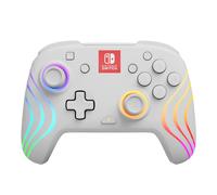 Controller wireless PD Afterglow Wave bianco per Nintendo Switch/OLED
