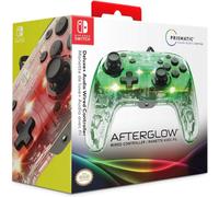 PDP CONTROLLER DELUXE+ AUDIO WIRED NINTENDO SWITCH AFTERGLOW PRISMATIC PAD LED