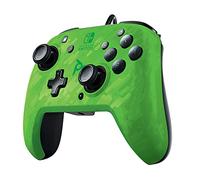 PDP Controller Faceoff Deluxe+ Audio con Cavo Switch, Verde (Camuflage)