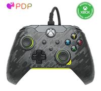 PDP Controller per videogiochi cablato Electric Carbon per Xbox Series X|S, Gamepad, Xbox One, con licenza ufficiale