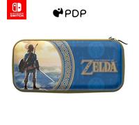 PDP Custodia da viaggio Hyrule Blue, Hyrule Blue, Blu e giallo