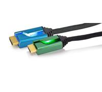 PDP - Dual Cable HDMI 6' Afterglow, Color Azul/Verde - [Edizione: Spagna]