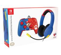 Pdp Mario Dash Blu, Rosso Usb Gamepad Analogico /digitale Nintendo Switch, Nintendo Switch Lite, Nintendo Switch Oled