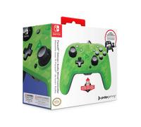 PDP Gaming Faceoff Deluxe+ Wired Switch Pro Controller - Green (Nintendo Switch)