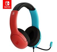 PDP LVL40 Auricolare Cablato A Padiglione Gaming Nero, Blu, Rosso