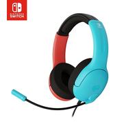 PDP LVL40 Auricolare Cablato A Padiglione Gaming Nero, Blu, Rosso