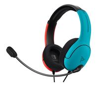 PDP LVL40 Auricolare Cablato A Padiglione Giocare Nero, Blu, Rosso