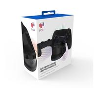 Caricatore doppio PDP Metavolt nero per controller PS5