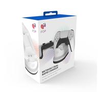PDP METAVOLT PS5 DUAL CHARGER WHITE For (Sony Playstation 5 Sony Playstation 4)