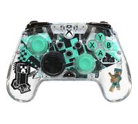 PDP Minecraft Steve Diamond Print Multicolore, Trasparente USB Controller di gioco PC, Xbox - Nouvo